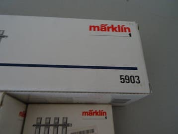 Märklin 1 - 5905/5903/5904/5917/5916 - Voie ferrée pour, Hobby & Loisirs créatifs, Trains miniatures | Échelles Autre