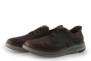 Skechers Veterschoenen in maat 44 Bruin, Verzenden, Veterschoenen