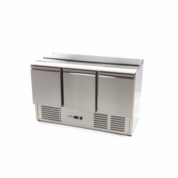 Saladette - 400 L - 137 cm - 3 Deuren - incl. Snijplank, Verzenden, Nieuw in verpakking, Fornuis, Frituur en Grillen