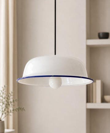 Lampart pendant - Plafondlamp - Emaille - industriële