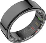2dekans | Focus® S1 Smart Ring - Zwart - Maat 7 - Hartslag -, Ophalen of Verzenden
