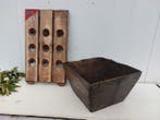 Porte-bouteilles (2) - Bois - bac à raisins -