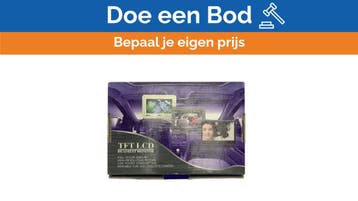 Bieden: Iris TFT LCD headrest monitor 7 inch display, Ophalen of Verzenden, Nieuw