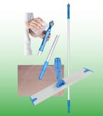 Vloerwisserset  Turbo-Clean,  Professioneel Vloer, Huis en Inrichting, Schoonmaakartikelen, Ophalen of Verzenden