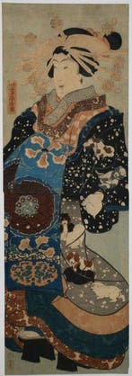 Utagawa Yoshitora – Oiran Schoonheidsportret – Verticale