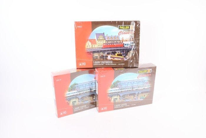 Faller H0 - 194119/194551 - Modeltrein bouwpakketten (3) -, Hobby & Loisirs créatifs, Trains miniatures | HO
