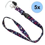Fako Bijoux - Keycord Print - Lanyard - Sleutelkoord -, Verzenden, Nieuw