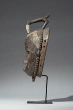 Een houten masker - Baule - Ivoorkust (Zonder minimumprijs)