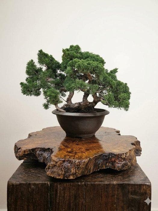 Bonsai van Itoigawa-jeneverbes - Hoogte (boom): 38 cm -, Antiek en Kunst, Curiosa en Brocante