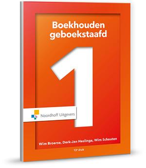 Boekhouden geboekstaafd 1 9789001878436 D.J.J. Heslinga, Boeken, Verzenden, Gelezen, D.J.J. Heslinga