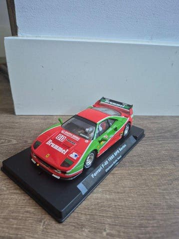 Scalextric - Slotcar Ferrari F-40 1995 BPR Series -, Nieuw