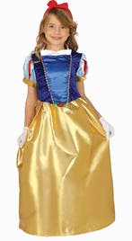Prinsessenjurk Blauw Geel, Kinderen en Baby's, Verzenden, Nieuw