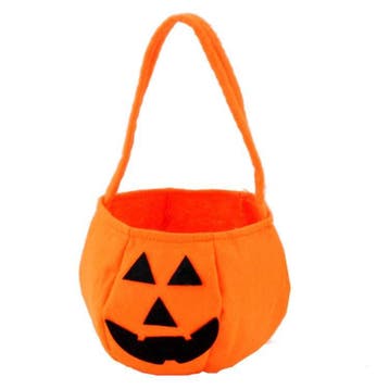 Halloween Pompoen Mandje Emmer Decoratie Tas, Verzenden
