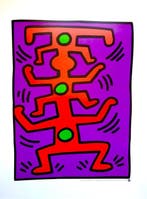 Keith Haring - Untitled - TeNeues licensed print - 1987