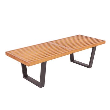 Nelson Bench style  banque, Maison & Meubles, Verzenden