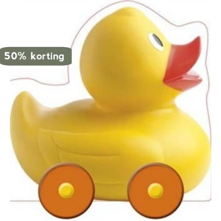 Boekjes op wielen -  Eendje kwak kwak 9789089411341, Boeken, Kinderboeken | Kleuters, Gelezen, Verzenden