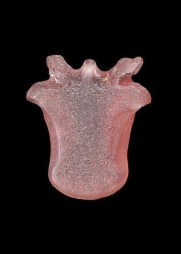 Égypte ancienne, période tardive Améthyste Amulette à tête