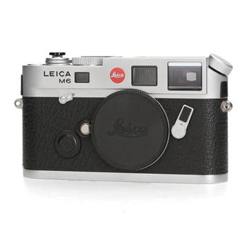 Leica M6 TTL .72mm Silver (10434) - 1 jaar garantie, Audio, Tv en Foto, Ophalen of Verzenden, Zo goed als nieuw