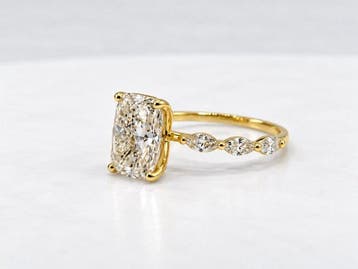 Zonder minimumprijs - Ring - 14 karaat Geel goud - 2.23ct., Nieuw