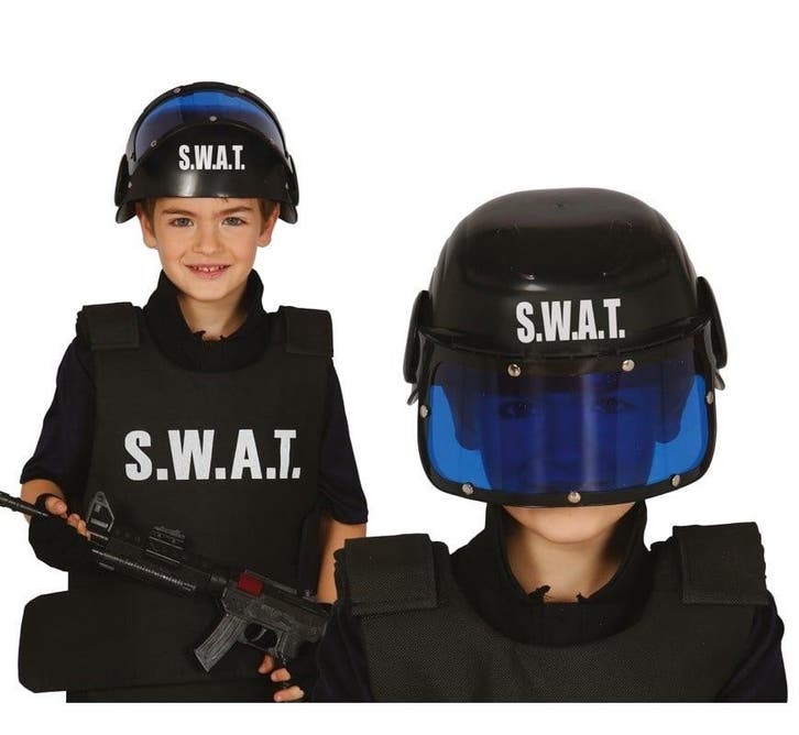 Swat Helm, Hobby en Vrije tijd, Feestartikelen, Nieuw, Verzenden