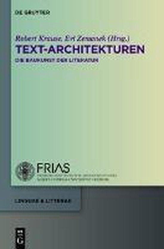 Text-Architekturen 9783110307627, Livres, Langue | Allemand, Envoi