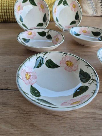 Villeroy & Boch - Service à dessert (6) - Wild-Rose,, Antiek en Kunst