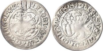 Pfahlschildgroschen ohne Jahr (1425/1440), Sachsen, Haus..., Verzenden, België