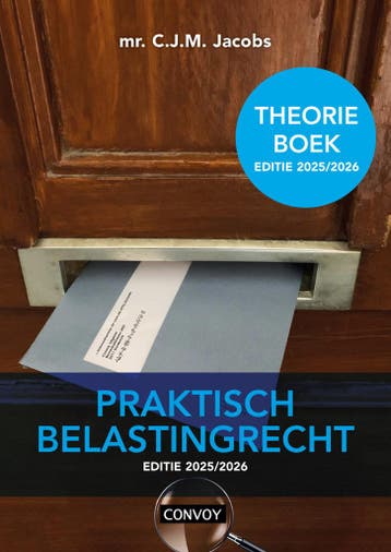 2025/2026 / Praktisch Belastingrecht / Theorieboek, Verzenden, Zo goed als nieuw, C.J.M. Jacobs