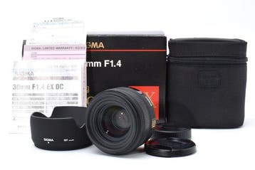 Sigma 1.4/30mm EX DC HSM for Nikon Professionally Cleaned, Nieuw