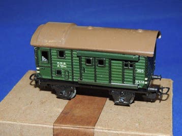 Märklin H0 - 390.6 - Modeltrein goederenwagon (2) - 2x, Nieuw