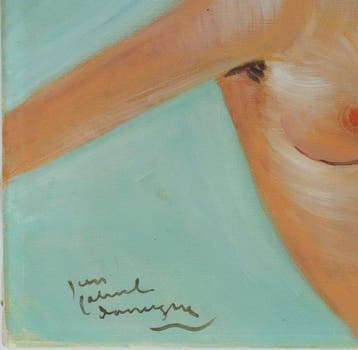 Jean-Gabriel Domergue (1889-1962) - Nu au nœud rose