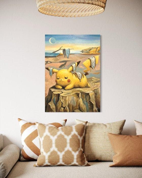 SDIMART 1996 - Pikachu in The Persistence of Memory Salvador, Consoles de jeu & Jeux vidéo, Consoles de jeu | Accessoires Autre