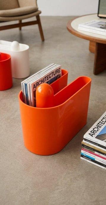 Rodolfo Bonetto - Tijdschriftenhouder - Plastic -
