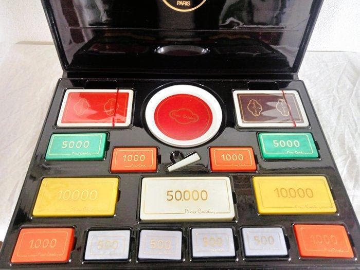 Pierre Cardin - Jeu de poker, Antiquités & Art, Curiosités & Brocante