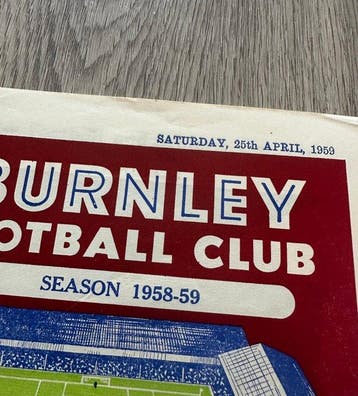 Burnley - Engelse voetbalcompetitie - 1959 -