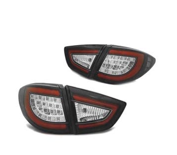 Feux Arrière Pour Hyundai Ix35 09-13 Led Bar Noir, Verzenden
