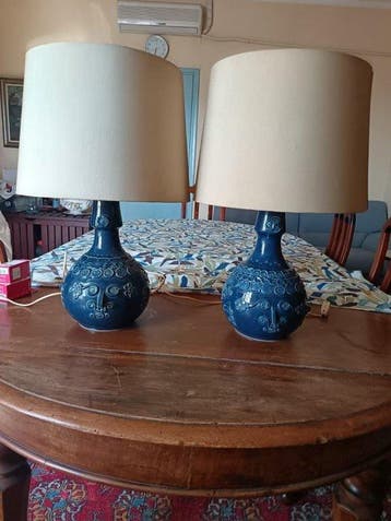 Rosenthal - Tafellamp (2) - Keramiek - Paar lampen.