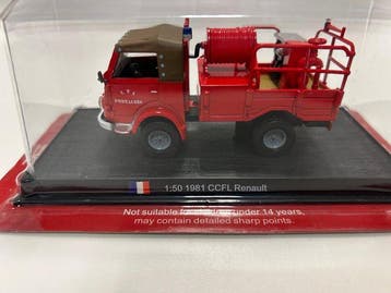 1:50 - Camion miniature (2) - Renault CCFL 1981; Fourgon
