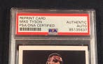 2023 Trading Card Mike Tyson Hand Signed - PSA - 1 Graded, Nieuw