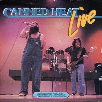 Canned Heat - Live, Cd's en Dvd's, Verzenden, Gebruikt