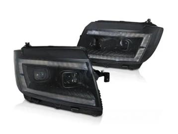 LEDtube koplampen LED knipperlicht Black, Auto-onderdelen, Verzenden, Nieuw, Volkswagen