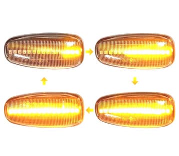 Clignotants Latéraux Led Dynamiques Led R170 R171 W163 W202, Verzenden, Nieuw