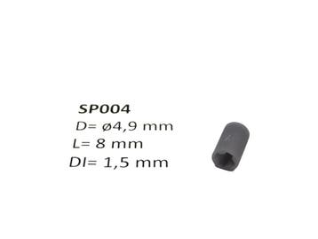 micromotor SP004 ø 4.9 x 8 met kruis - ø 1.5 mm, Overige merken, Gelijkstroom, Verzenden, Overige typen