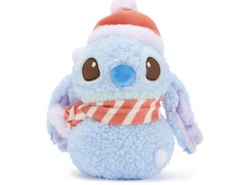 Veiling - Knuffel sneeuwman Stich 27cm, Verzamelen, Disney, Nieuw