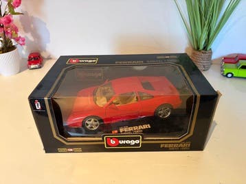 Bburago 1:18 - Voiture miniature - Ferrari 348 tb, Hobby en Vrije tijd, Nieuw