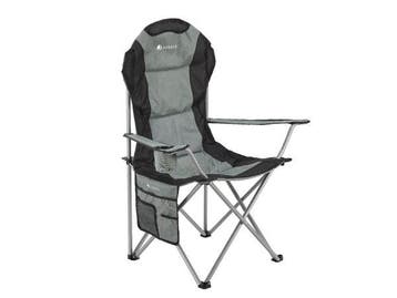 Veiling - Campingstoel / Vouwstoel Lido - Grijs - Incl. Opbe, Nieuw