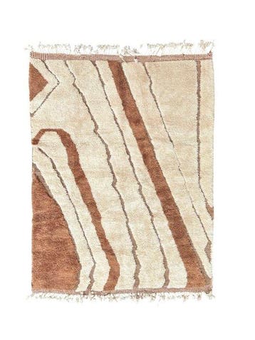 Earth Tone Beni M’rirt – Handgeweven Midden-Atlas Luxe, Nieuw