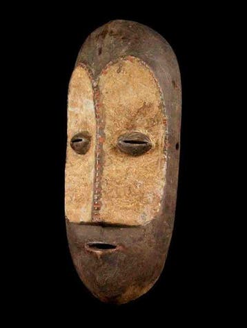 masque - Ngbaka - République démocratique du Congo (Sans