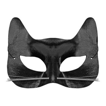 Kat Oogmasker Zwart Met Snorharen, Verzenden, Nieuw