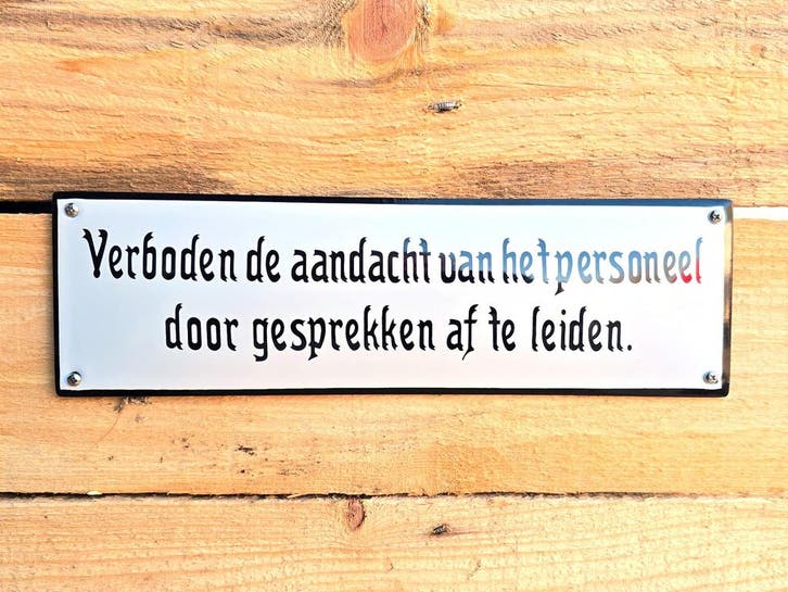 Verboden af te leiden, Collections, Marques & Objets publicitaires, Envoi